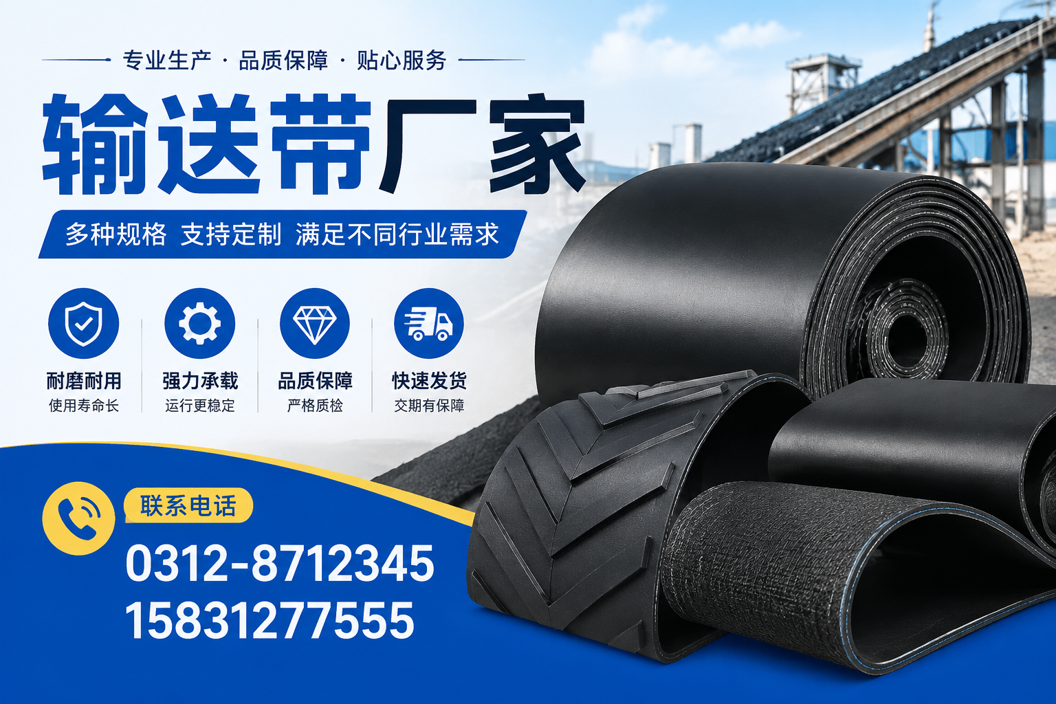 输送带厂家常见问题解析,助您避坑