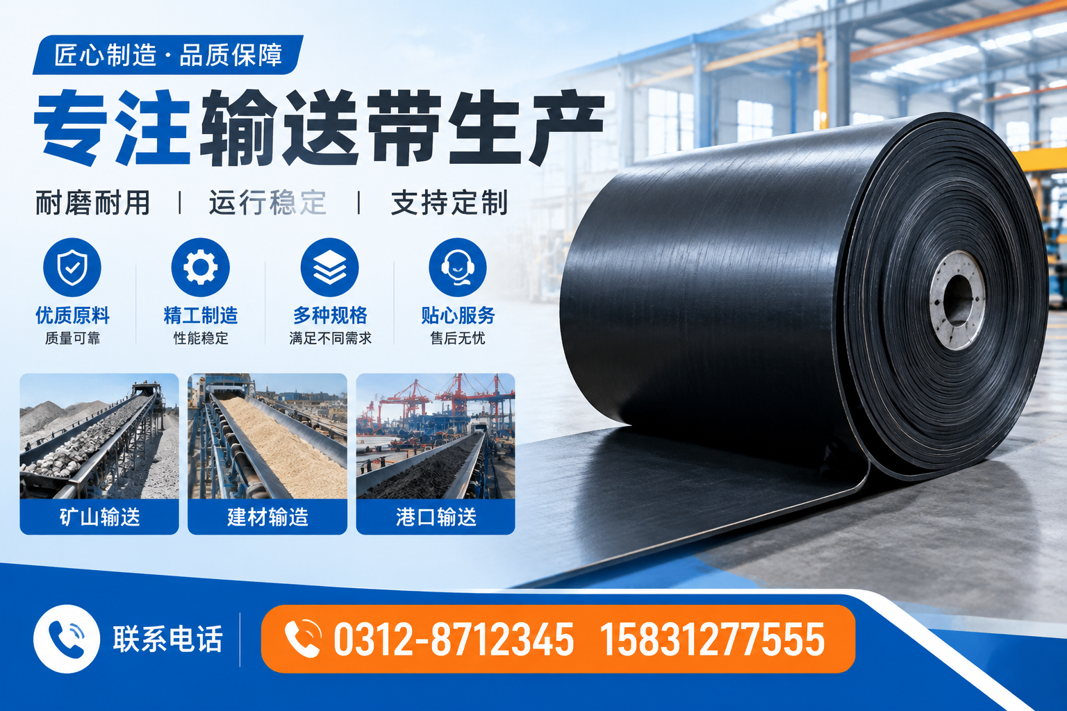 专注输送带生产的质量检测标准详解【新余】