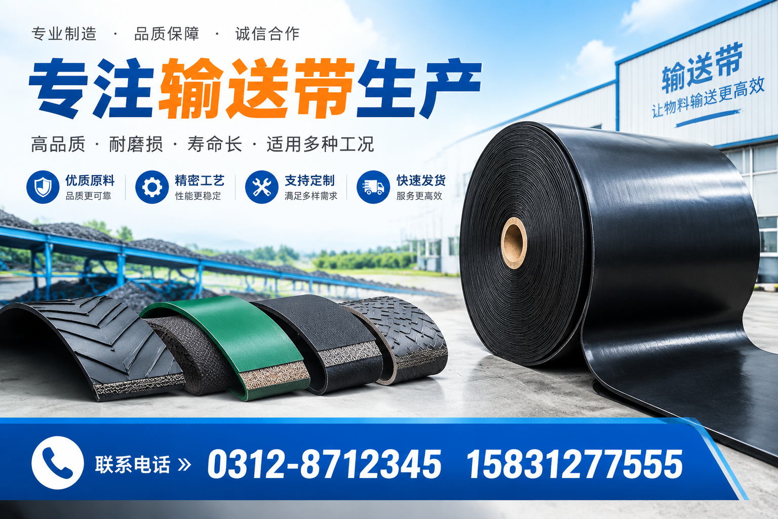 如何提升输送带生产效率?实用技巧分享